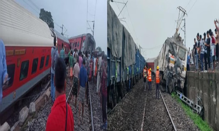 Train Accident: हावड़ा-मुंबई ट्रेन के 18 डिब्बे हुए बेपटरी, कई लोग घायल 2 की मौत